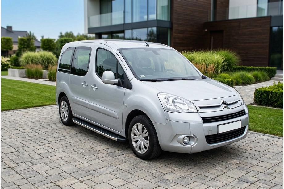 Citroen Berlingo 2008–2018 Stranske stopnice BlackLine (2 kosa, aluminij) Image
