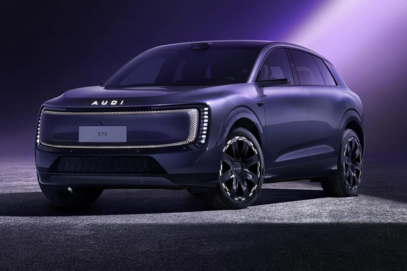 Veliki crossover Audi E7X je na trg prišel po nižji ceni od pričakovane