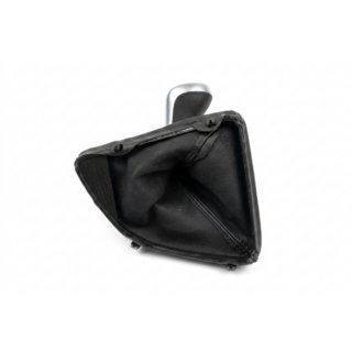 Manšeta prestavne ročice + prestavni gumb OEM V2 (umetno usnje) BMW serija 1 E81/E82/E87/E88 2004–2011 fotografija 3