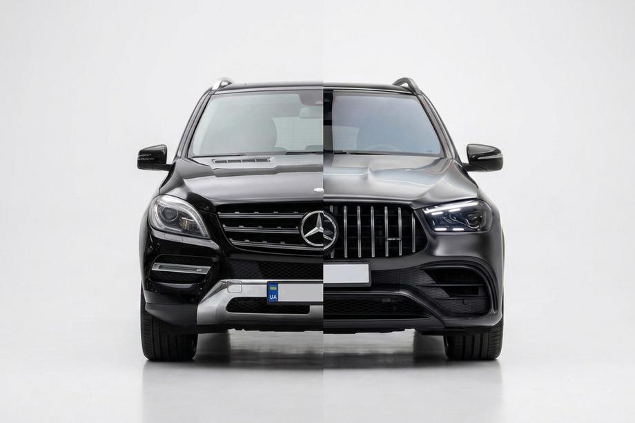 Mercedes GLE/ML class W166 2011–2018 Facelift komplet za W167 GLE53 Image