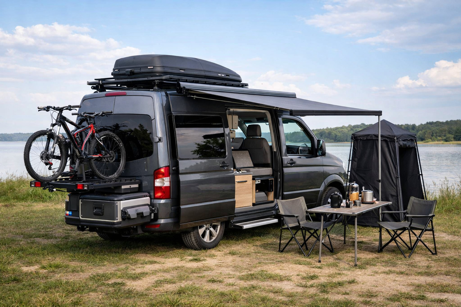 Paket predelav za kombi za turistična potovanja