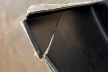 BMW serija 3 E90/E91 2005–2011 Razprodaja sprednji Flap lip DPT (za E90 Base 2005-2008, sijajno črna, 2 kos) fotografija 3
