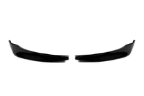 BMW serija 3 E90/E91 2005–2011 Razprodaja sprednji Flap lip DPT (za E90 Base 2005-2008, sijajno črna, 2 kos) fotografija 1