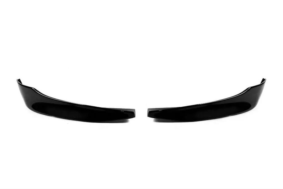BMW serija 3 E90/E91 2005–2011 Razprodaja sprednji Flap lip DPT (za E90 Base 2005-2008, sijajno črna, 2 kos) Image
