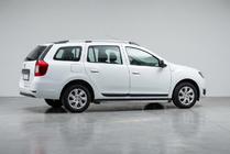 Renault Logan MCV 2013–2022 Stranske stopnice BlackLine (2 kosa, aluminij) fotografija 1