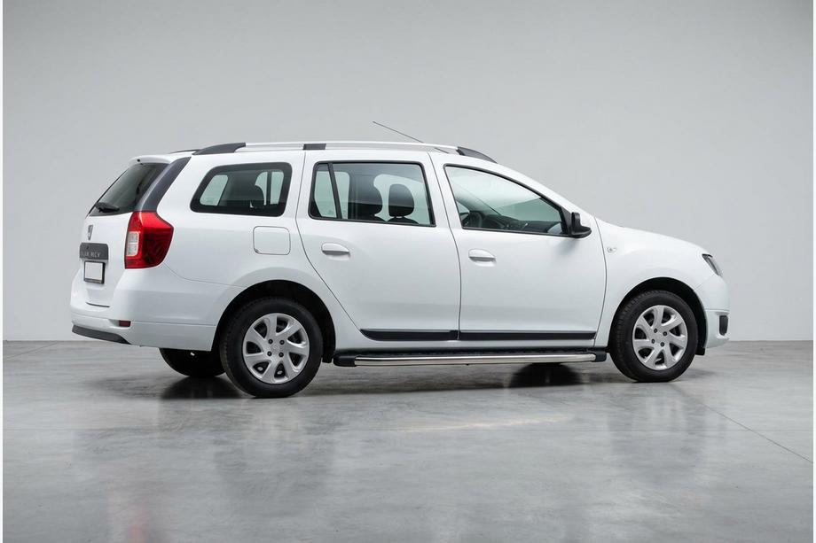 Renault Logan MCV 2013–2022 Stranske stopnice BlackLine (2 kosa, aluminij) Image