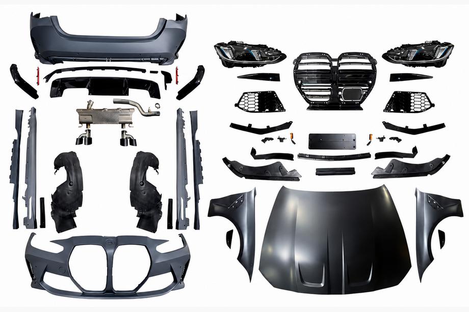 BMW serija 4 G22/23/26 2020– Restyling komplet za G82 M4 2025 Image