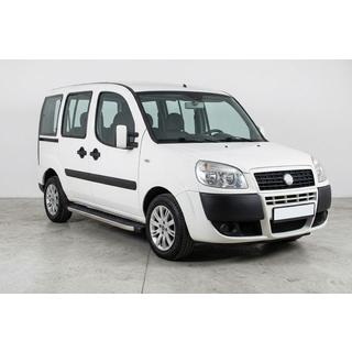 Stranske stopnice BlackLine (2 kosa, aluminij) Fiat Doblo I 2005–2010 fotografija 1