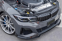 BMW serija 3 G20/G21 2018– Stranske rešetke odbijača (za M-Sport 2018-2022, ABS) fotografija 3