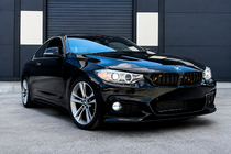 BMW serija 4 F32/F33/F36 2012–2020 MP-Style sprednji lip spojler (za M-Sport, sijajno črna) fotografija 5