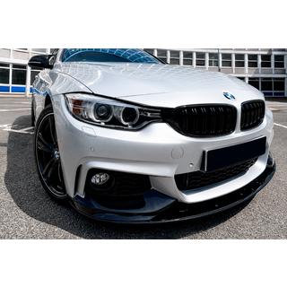 MP-Style sprednji lip spojler (za M-Sport, sijajno črna) fotografija 4
