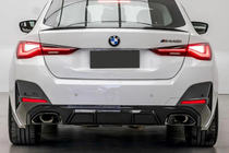 BMW serija 4 G22/23/26 2020– Difuzor zadnjega odbijača z izpušnimi zaključki (za G26 M-Sport) fotografija 7