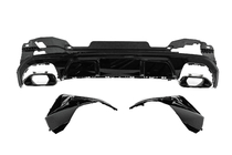 BMW serija 4 G22/23/26 2020– Difuzor zadnjega odbijača z izpušnimi zaključki (za G26 M-Sport) fotografija 3