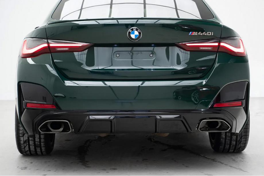 BMW serija 4 G22/23/26 2020– Difuzor zadnjega odbijača z izpušnimi zaključki (za G26 M-Sport) Image