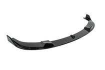 BMW Serija 5 E60/E61 2003–2010 Sprednji lip za odbijač (za M-Sport, sijajno črna) fotografija 4