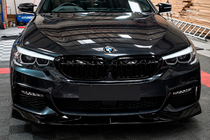 BMW serija 5 G30/G31 2017–2023 Lip sprednjega odbijača Lip AC-Style (za M-Sport 2017-2020, ABS) fotografija 5