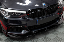 BMW serija 5 G30/G31 2017–2023 Lip sprednjega odbijača Lip AC-Style (za M-Sport 2017-2020, ABS) fotografija 4