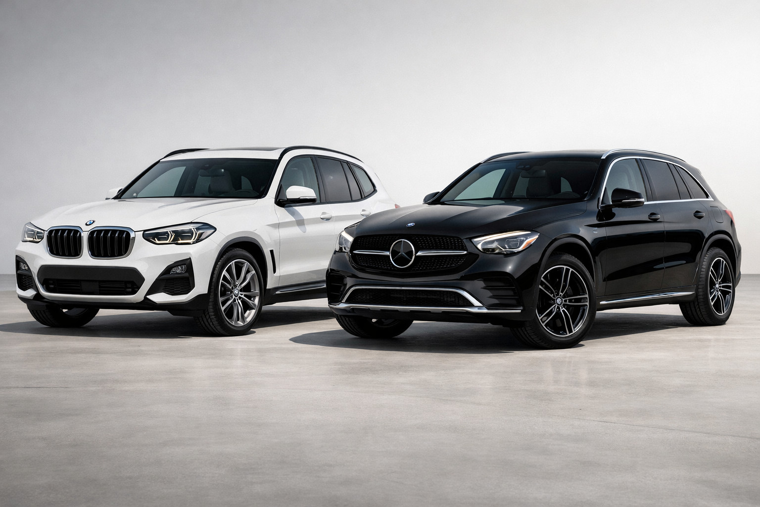 BMW X3 vs Mercedes-Benz GLC: kateri SUV izbrati?
