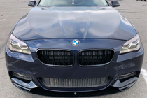 BMW serija 5 F10/F11 2010–2016 Lip sprednjega odbijača MP-Style (za M-Performance, sijaj črna) fotografija 5