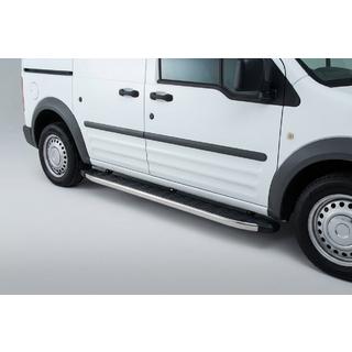 Stranske stopnice BlackLine (2 kosa, aluminij) Ford Connect 2010–2013 fotografija 1