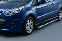 Ford Connect 2014–2021 Stranske stopnice BlackLine (2 kosa, aluminij) fotografija 1