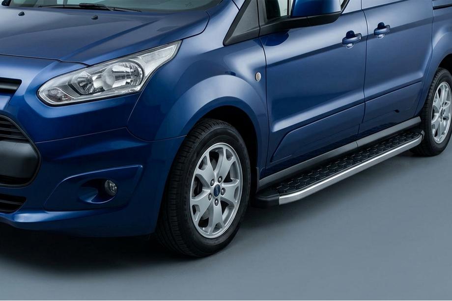 Ford Connect 2014–2021 Stranske stopnice BlackLine (2 kosa, aluminij) Image