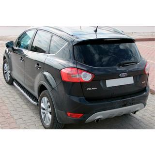 Stranske stopnice BlackLine (2 kosa, aluminij) Ford Kuga 2008–2013 fotografija 1