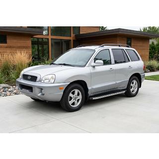 Stranske stopnice BlackLine (2 kosa, aluminij) Hyundai Santa Fe 1 2000–2006 fotografija 1