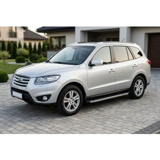 Stranske stopnice BlackLine (2 kosa, aluminij) Hyundai Santa Fe 2 2006–2012 fotografija 1