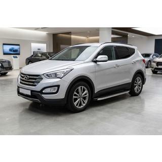 Stranske stopnice BlackLine (2 kosa, aluminij) Hyundai Santa Fe 3 2012–2018 fotografija 1