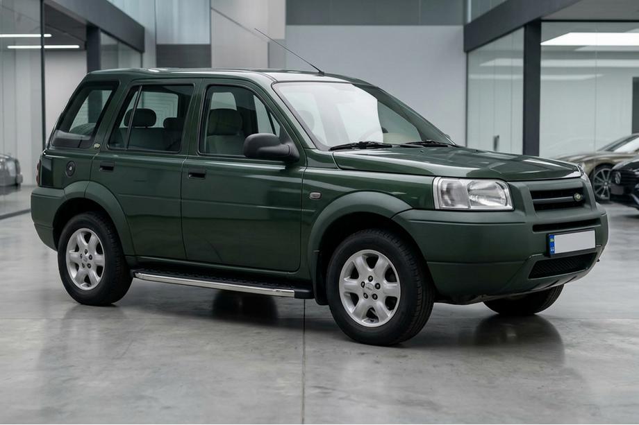 Land Rover Freelander I 1997–2006 Stranske stopnice BlackLine (2 kosa, aluminij) Image