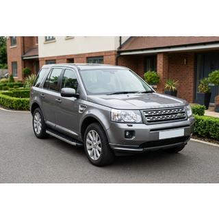 Stranske stopnice BlackLine (2 kosa, aluminij) Land Rover Freelander II 2006–2014 fotografija 1