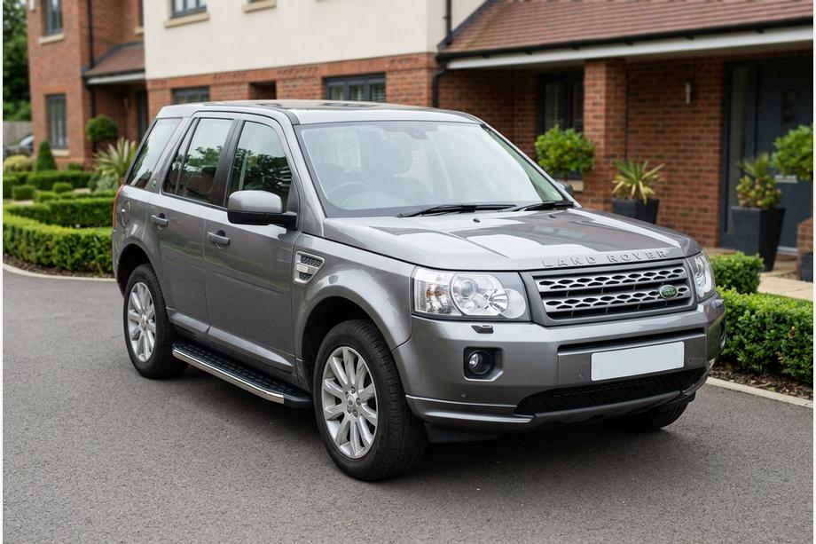 Land Rover Freelander II 2006–2014 Stranske stopnice BlackLine (2 kosa, aluminij) Image