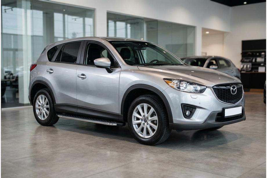 Mazda CX-5 2012–2017 Stranske stopnice BlackLine (2 kosa, aluminij) Image