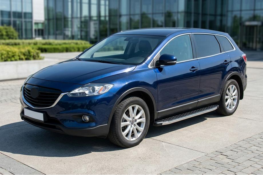 Mazda CX-9 2007–2016 Stranske stopnice BlackLine (2 kosa, aluminij) Image