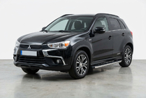 Mitsubishi ASX 2010–2023 Stranske stopnice BlackLine (2 kosa, aluminij) fotografija 1