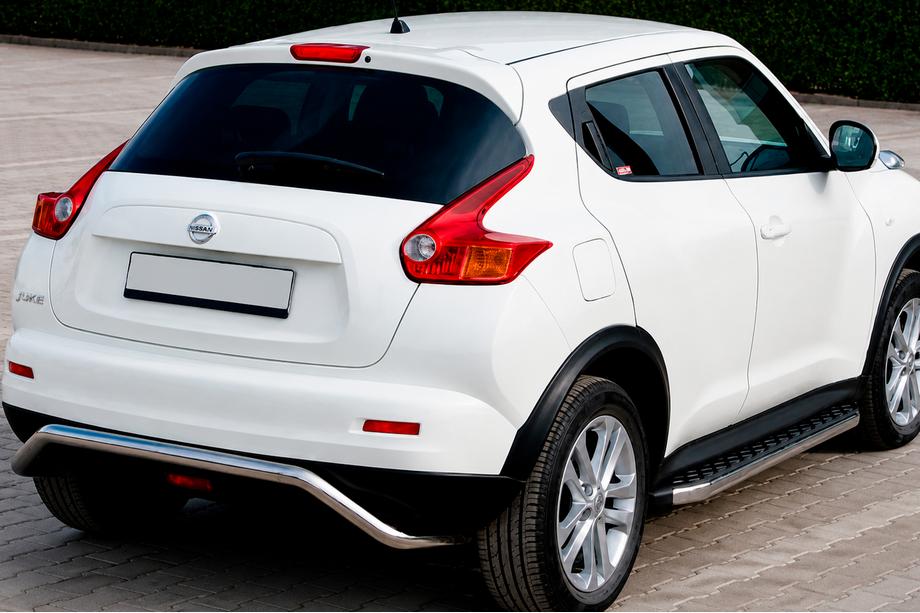 Nissan Juke 2010–2019 Stranske stopnice BlackLine (2 kosa, aluminij) Image