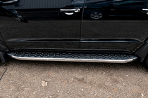Volkswagen Amarok 2010–2022 Stranske stopnice BlackLine (2 kosa, aluminij) fotografija 2