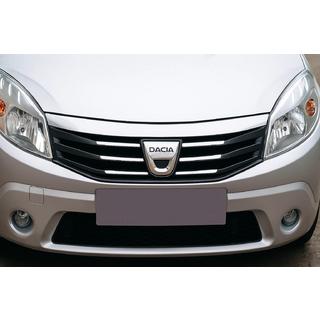 Nerjaveča letvica za sprednjo masko Dacia Sandero 2007–2013 fotografija 1