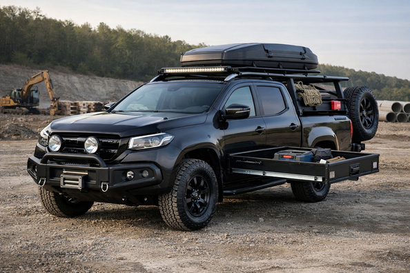 Začetna nadgradnja Mercedes-Benz X-Class za delo in vsakodnevno vožnjo