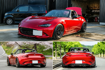 Mazda MX-5 2014– Carbon body kit komplet fotografija 1