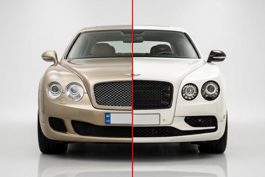 Bentley Flying Spur 2005–2013 Komplet za facelift 2013-2018 Image