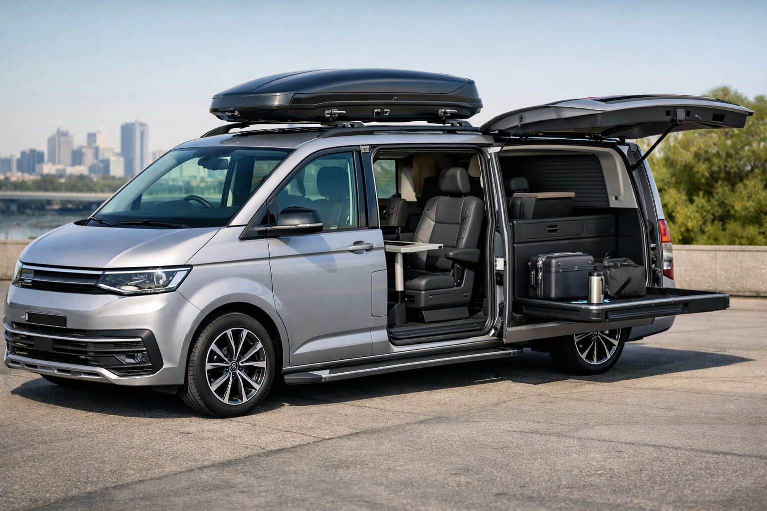 Paket predelav za Volkswagen Transporter T7 za medkrajevno in poslovno rabo