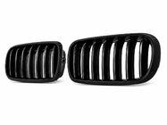 BMW X6 F16 2014–2019 Maska "ledvičke" 1 Bar (črna visok sijaj) fotografija 1