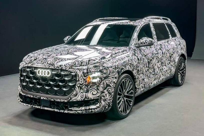 Audi Q9 se pripravlja na debi: glavni tekmec BMW X7 in Mercedes GLS