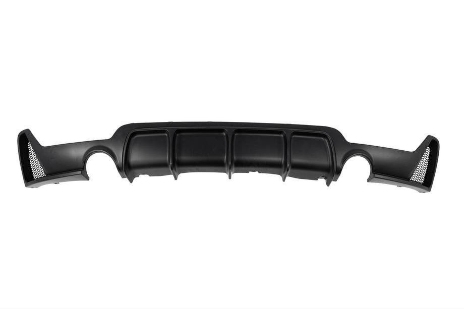 BMW serija 4 F32/F33/F36 2012–2020 Difuzor zadnjega odbijača za obojestranski enojni izpuh (za M-Sport, ABS) Image