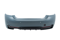 BMW serija 4 F32/F33/F36 2012–2020 M-Sport body kit (za F32) Dvojni izpušni zaključek na eni strani fotografija 5
