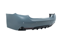 BMW serija 4 F32/F33/F36 2012–2020 M-Sport body kit (za F32) Dvojni izpušni zaključek na eni strani fotografija 23