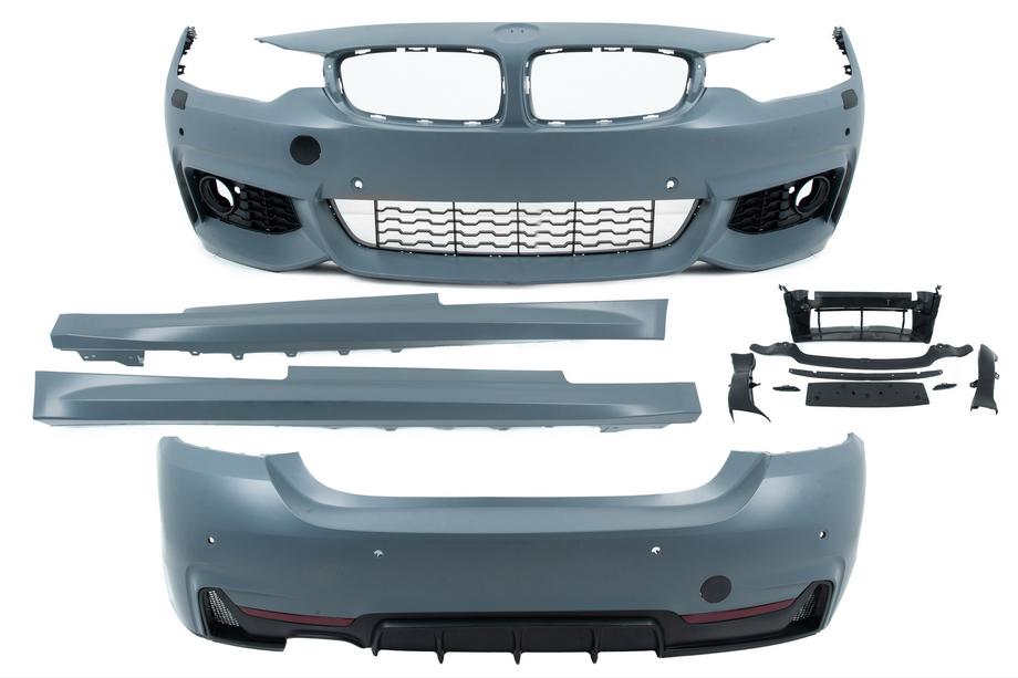 BMW serija 4 F32/F33/F36 2012–2020 M-Sport body kit (za F32) Dvojni izpuh (na obeh straneh) Fotografija 3