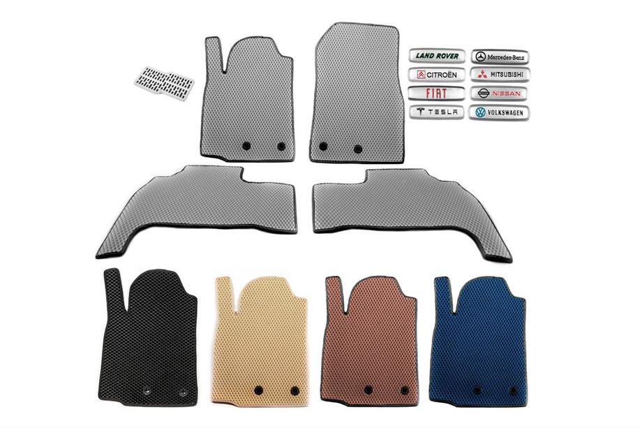 Audi A8 2002–2009 EVA preproge za avto (Long, Siva) Image